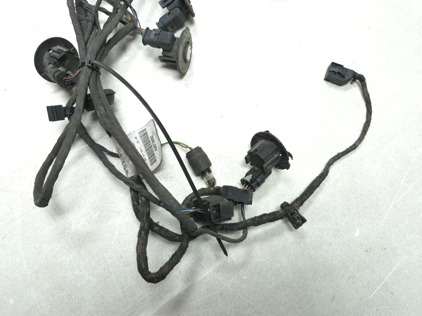 2012 Audi A7 Prestige Rear Parking Aid System Wire Harness W/sensor Assy OEM
