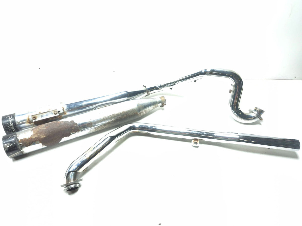2008 Harley Davidson Touring Electra Glide Exhaust Muffler Rinehart Racing OEM