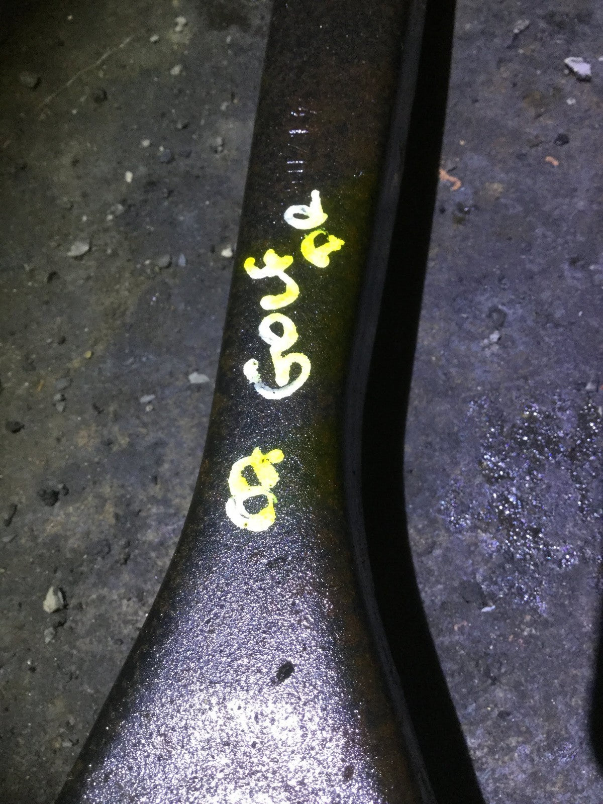 06 07 08 09 VW Golf Rabbit Rear Left Dr Side Tie Rod Lower Control Arm OEM D15