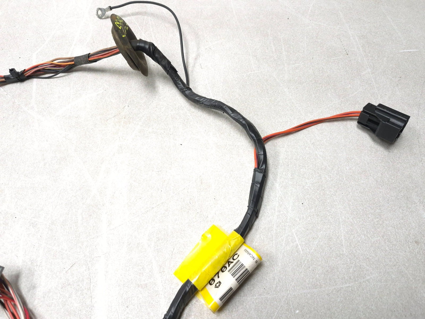 2013 Dodge Grand Caravan Rear Sliding Door Wire Harness Passenger Side Oem✅