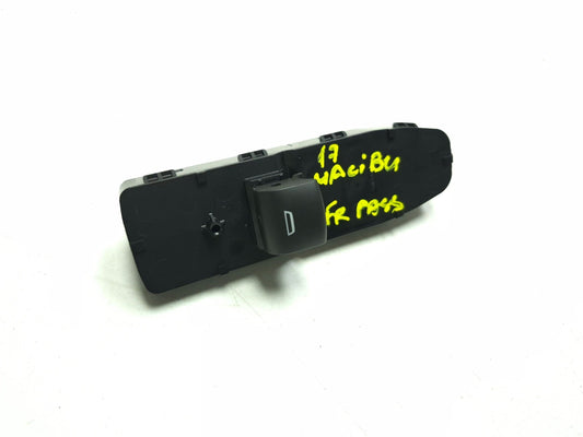 2017 Chevrolet Malibu Front Window Switch Right Passenger Side OEM