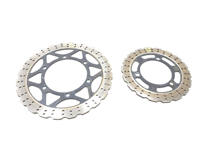 2008 Kawasaki Ninja 250 R Ex250j Rear & Front Brake Disc Pair OEM