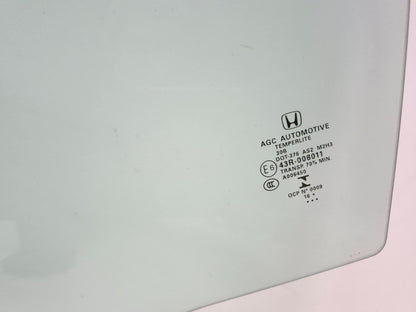 2017 Honda Civic Door Window Glass Rear Driver Side Left OEM