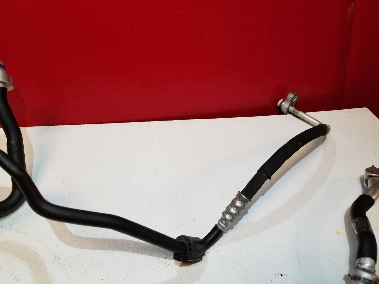 2014 Audi A6 A/c Hose Line Pipe Tube 3pcs 3.0t OEM