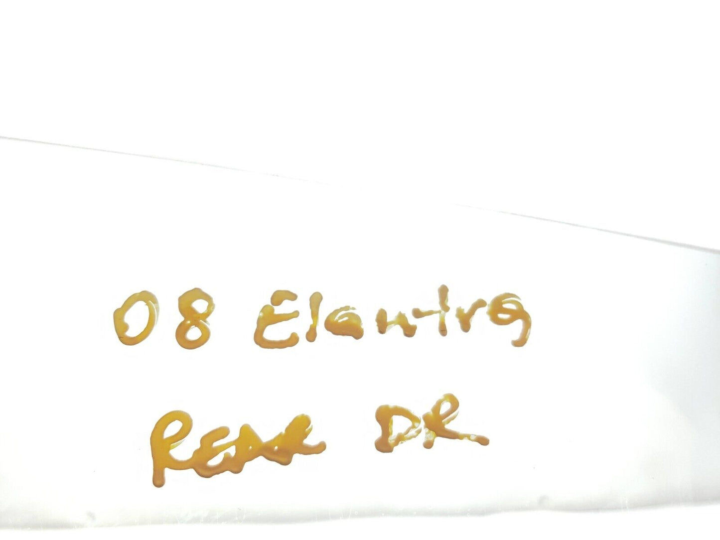 07 - 10 Hyundai Elantra Door Window Glass Rear Driver Side Left OEM 85,241 Miles