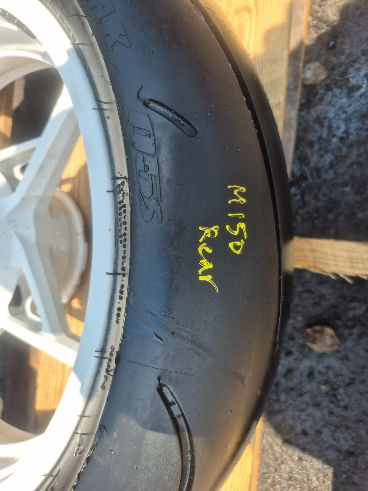2022 Kawasaki Ninja 650 Ex650 Rear Wheel Rim & Tire  OEM