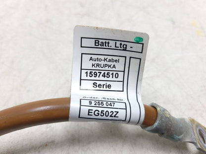 2014 - 2018 BMW F15 X5 X6 Negative Battery Cable Ground Harness  OEM
