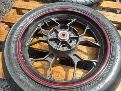 2016 Yamaha R3 Yzfr3 Wheel Rim W/tire Front & Rear Pair OEM