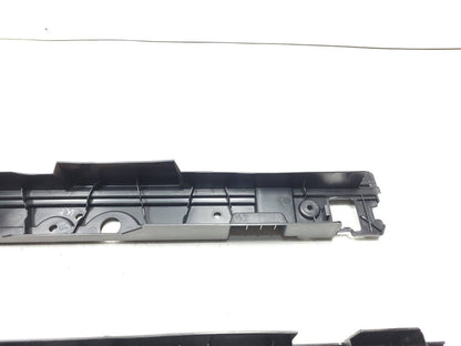 07-13 BMW X5 E70 Trunk Floor Rail Guide Panel Pair OEM