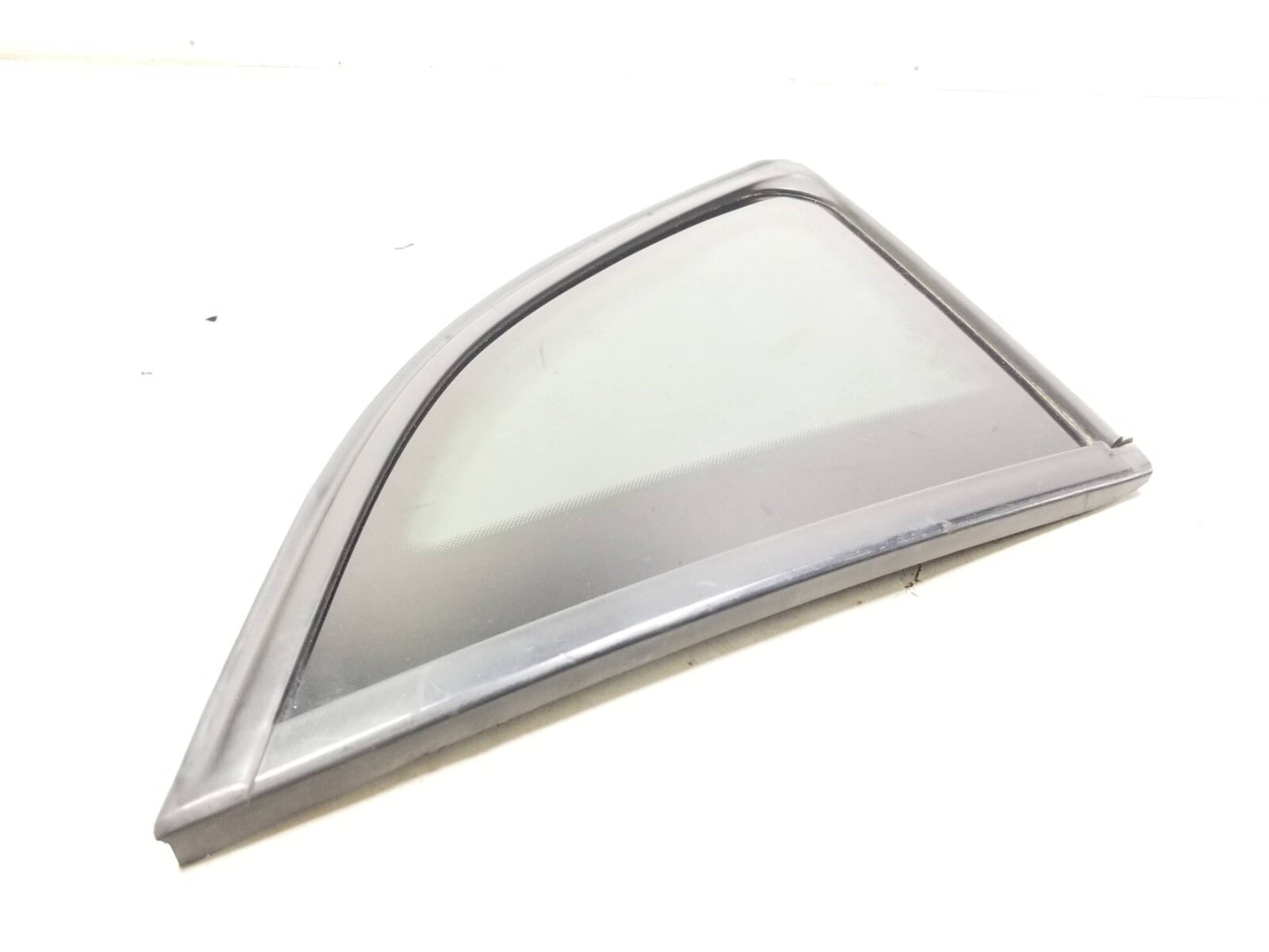 2010 Audi Q5 Door Vent Window Glass Rear Driver Side Left OEM