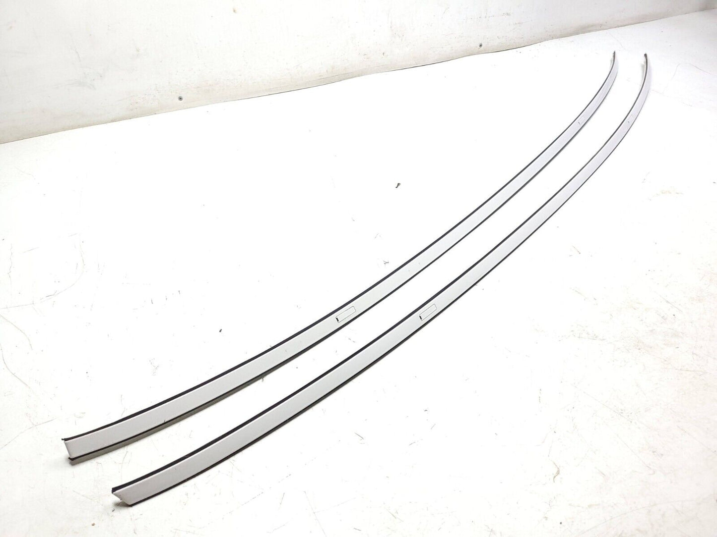 02 - 08 Jaguar X-type Roof Trim Chrome Molding 2pcs OEM 86k
