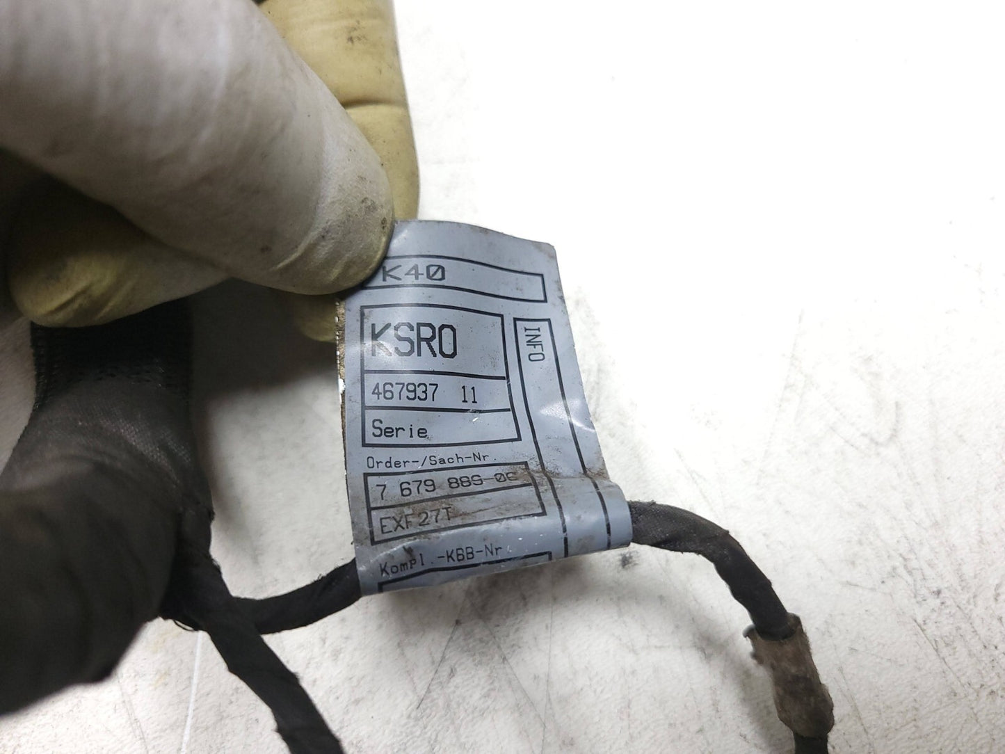 05-08 BMW K1200r K1200 Throttle Bodies Body Wiring Harness Loom  OEM