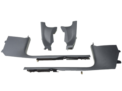 2019 Tesla Model 3 Door Sill Scuff Plate Trim Panel Front & Rear 4pcs OEM