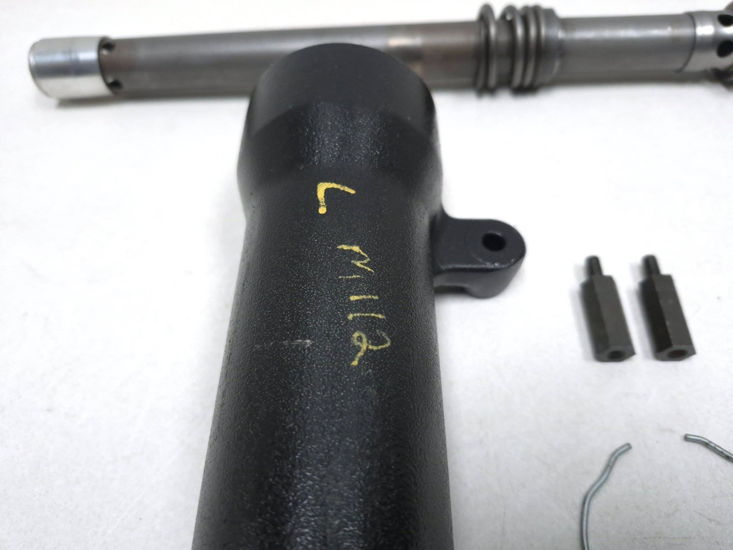 2002 Suzuki V-strom Dl 1000 Front Fork Left Tube Lower & Spring Damper Pair OEM
