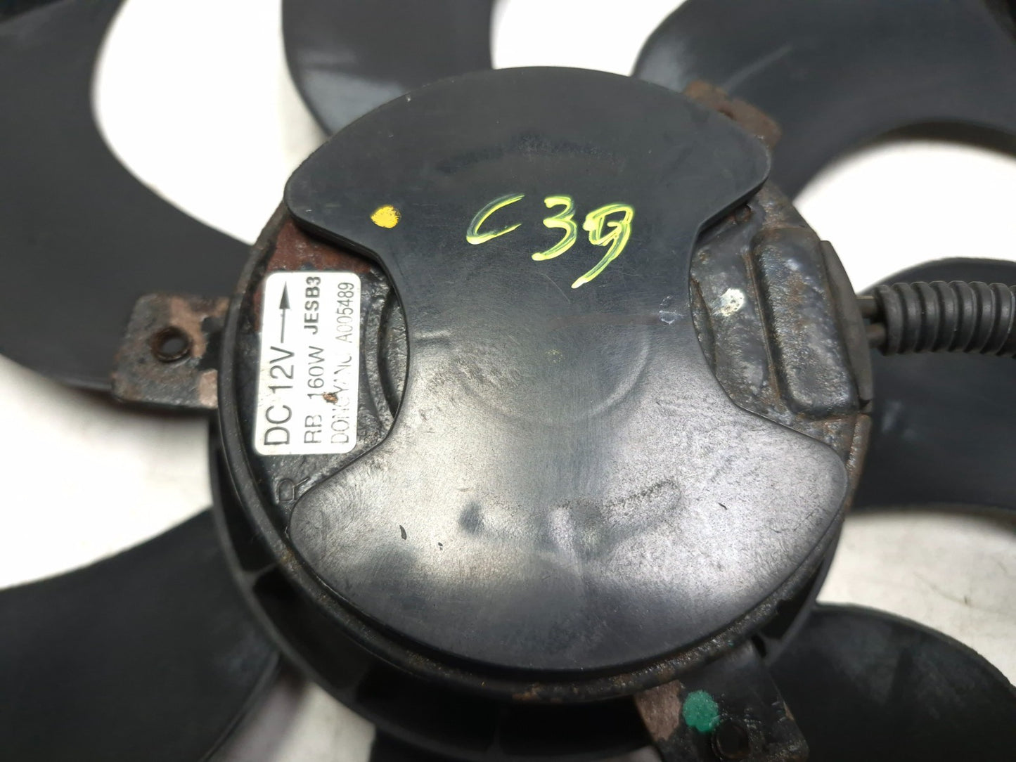 2014 Hyundai Accent Radiator Cooling Fan Motor OEM