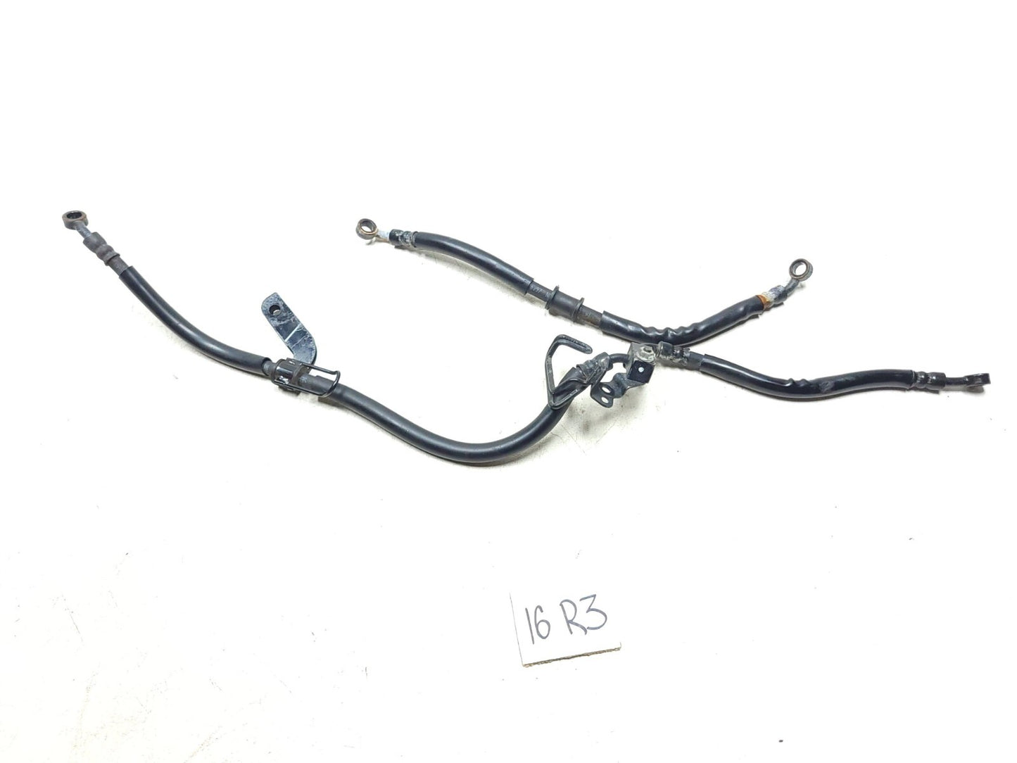 2015 - 2018 Yamaha Yzf-r3 Yzfr3 Brake Hose Line Front & Rear OEM