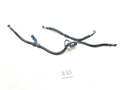 2015 - 2018 Yamaha Yzf-r3 Yzfr3 Brake Hose Line Front & Rear OEM