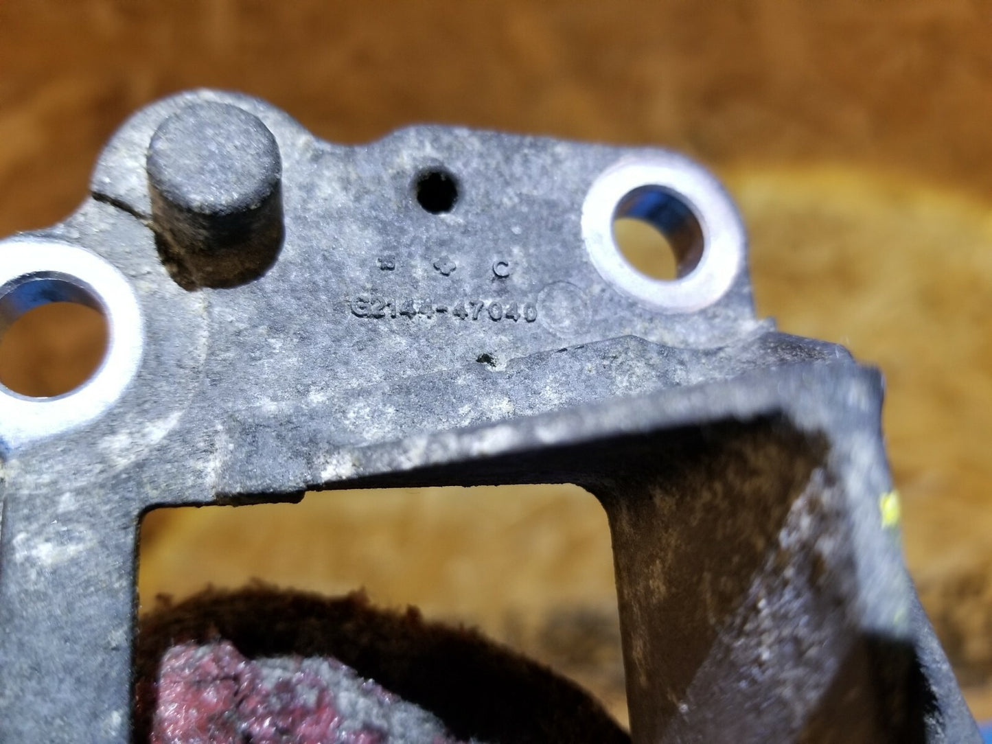 2012 Lexus Ct200h Transmission Oil Pan Bracket Neck  OEM