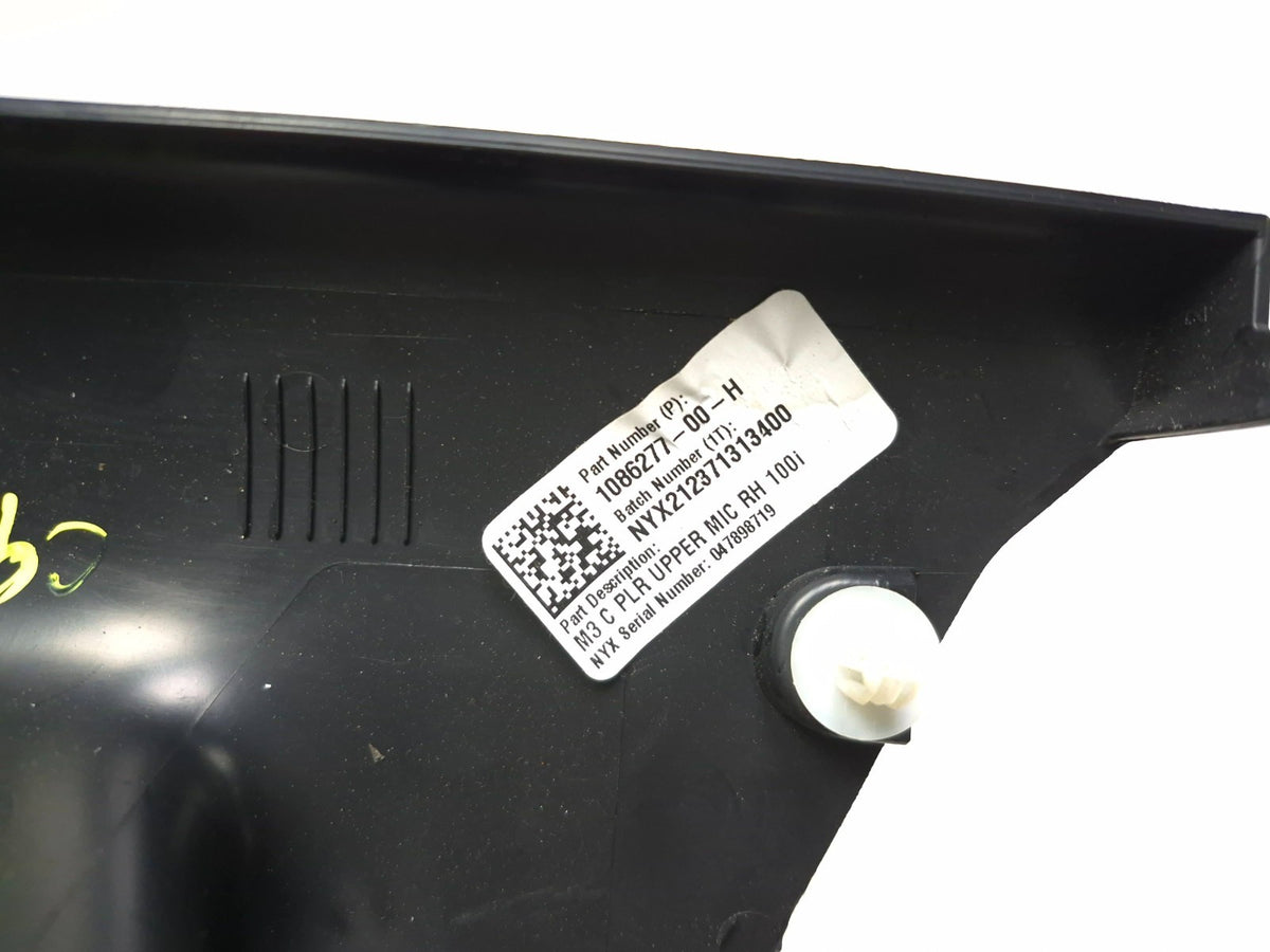 2021 Tesla Model 3 Rear Upper C Pillar Trim Panel Cover Left & Right OEM