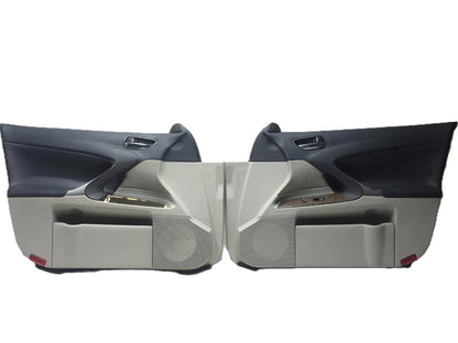 2009 Lexus IS250 Front Interior Door Panel Trim Left & Right OEM