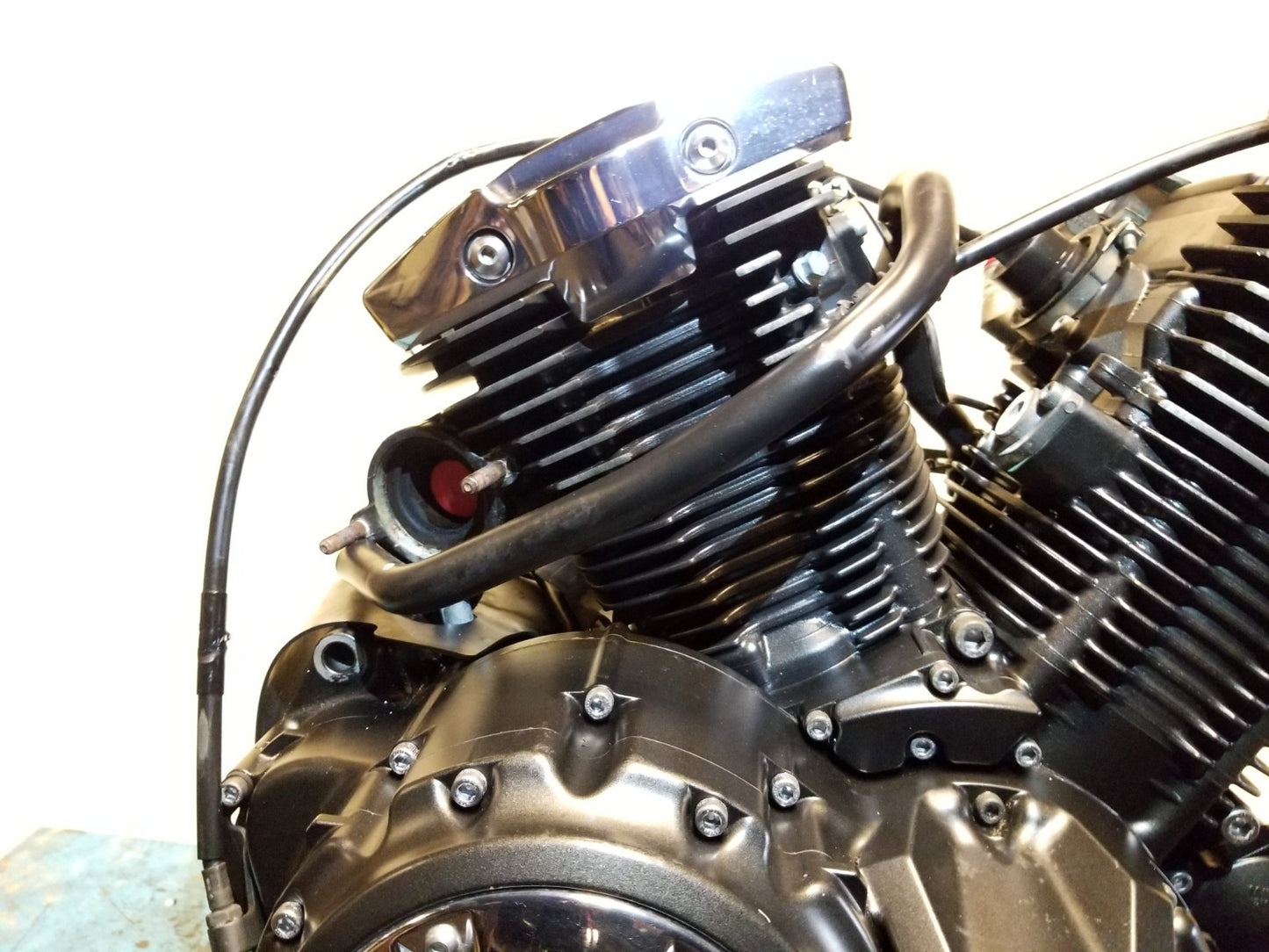 2007 Yamaha Xvs1300 Engine V Star 1300 9.623 Miles