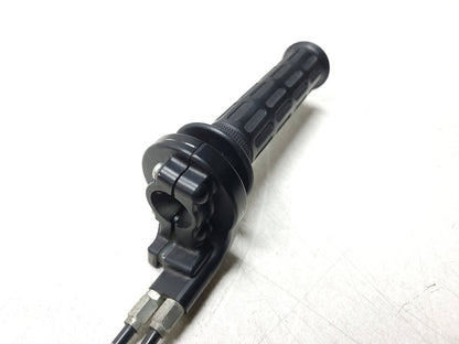 1989-1998 Honda Pc800 Pacific Coast Right Handlebar Throttle Grip & Cable OEM