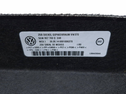 2015 Volkswagen Golf Rear Trunk Security Shade Cargo Cover OEM