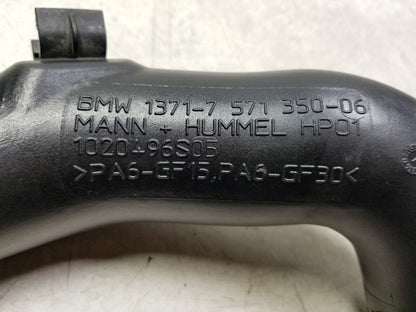 2011-2013 BMW X5 X6 E70 E71 Upper Intercooler Hose Pipe Tube 2pcs 3.0l OEM