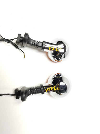 1990 Kawasaki Vn750 Vulcan Rear Left & Right Turn Signal Assembly Pair OEM