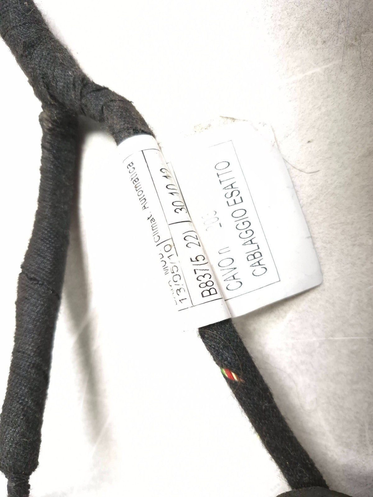 2013 Fiat 500 Turbo Heater Wiring Harness W/ Temperature Sensor OEM