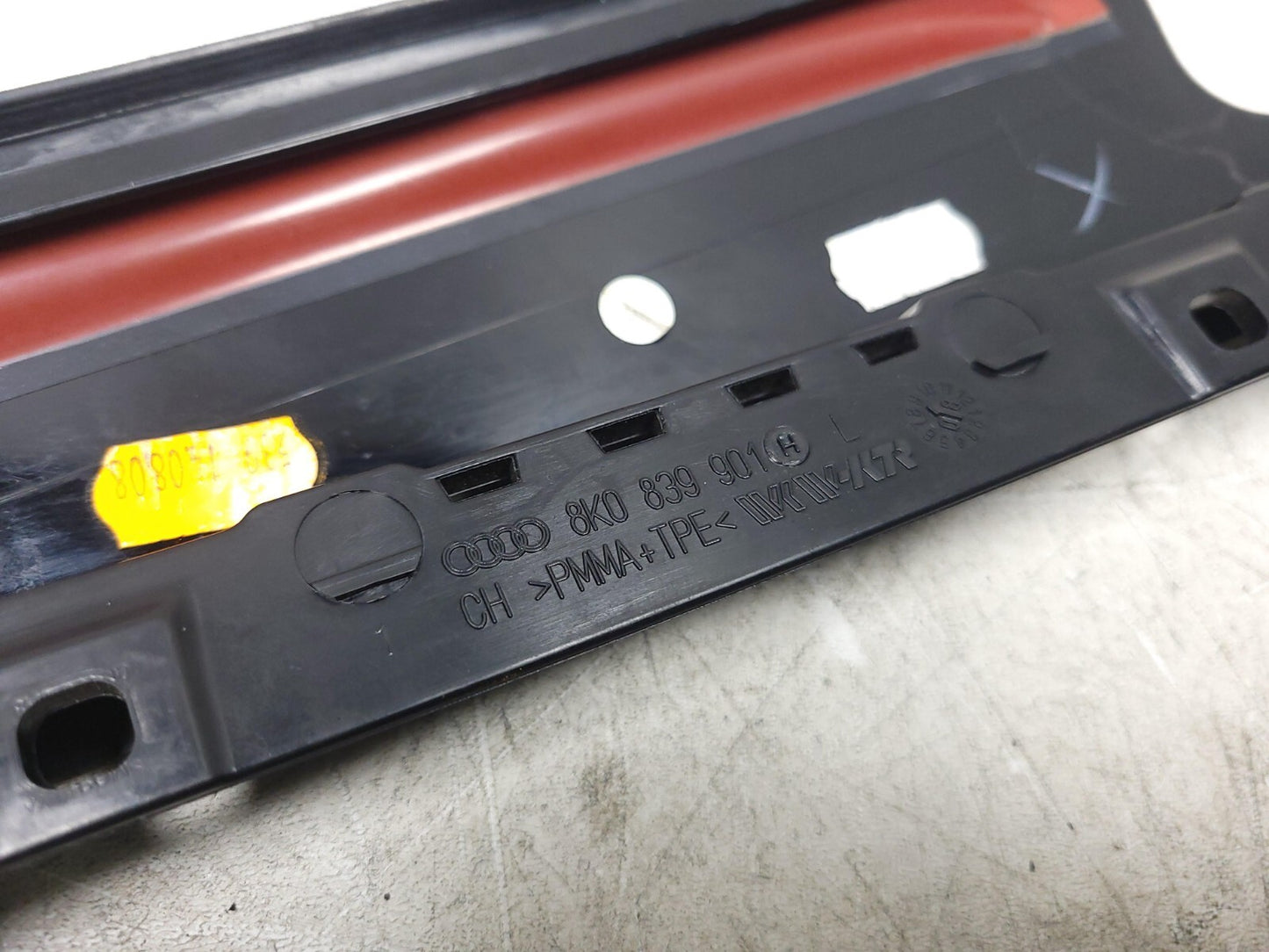 2009 - 2016 Audi A4 S4 Sedan Door Window Frame Trim Rear Driver Side Left OEM