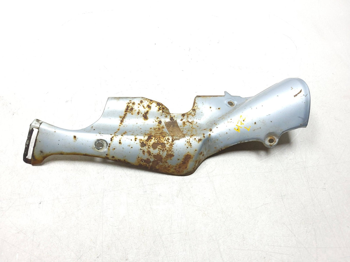 1987 1988 Honda Cbr1000f Hurricane Exhaust Muffler Heat Shield 2pcs OEM