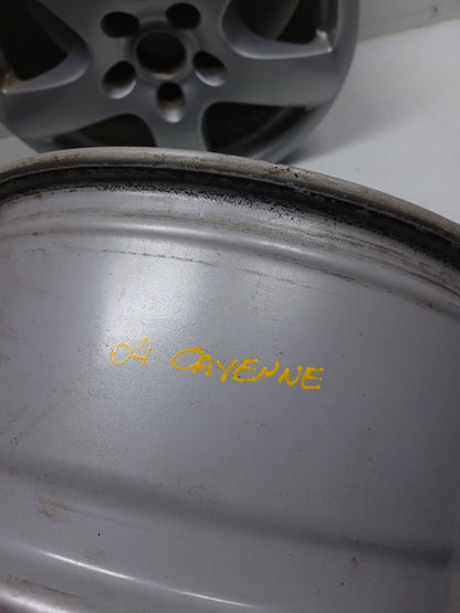 2004 Porsche Cayenne Rial Alloy Wheel Rim 18" 18x8.5j  2pcs *aftermarket*
