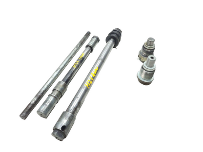 1984 - 1987 Honda Gl1200 Goldwing Wheel Axle Front & Rear W/ Pivot Bolt OEM