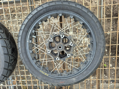 2023 Csc Rx3 Rx4 Adventure Rear & Front Wheel W/ Tire Pair R 19 R 17 OEM