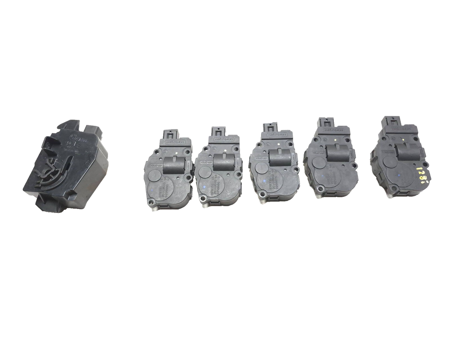 2008 BMW 128i HVAC Heater Flap Vent Motor Actuator 6pcs OEM