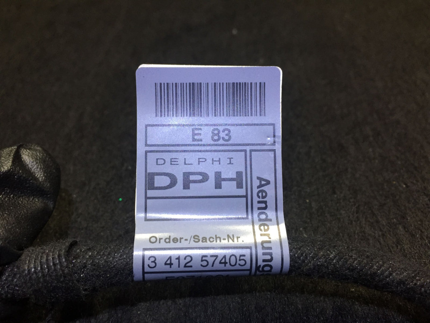 04 05 06 BMW X3 E83 Rear Left Driver Side Door Wire Wiring Harness OEM D34