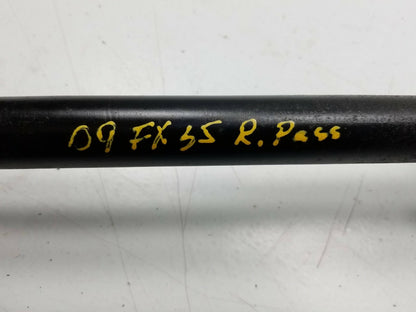 2009 Infiniti Fx35 Rear Axle Shaft Passenger Side Right OEM