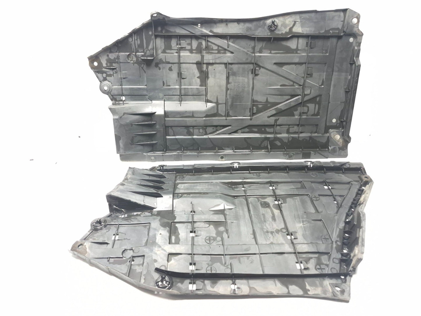 2014 Honda Cr-z Under Body Floor Cover Left & Right Pair OEM