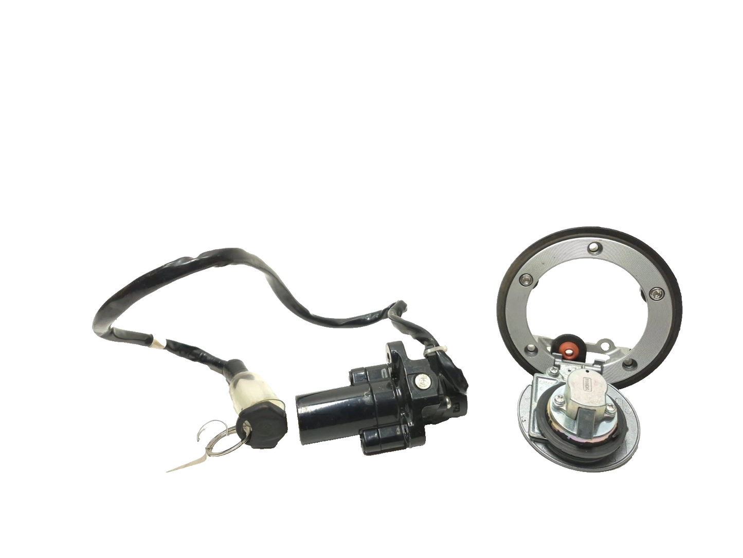 2017 Yamaha Yzf R3 Ignition Lock Switch & Fuel Cap Lock Set OEM