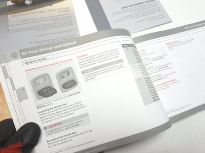 2013 Volvo S60 Owner Manual Documentation Kit W/ Leather Holder OEM