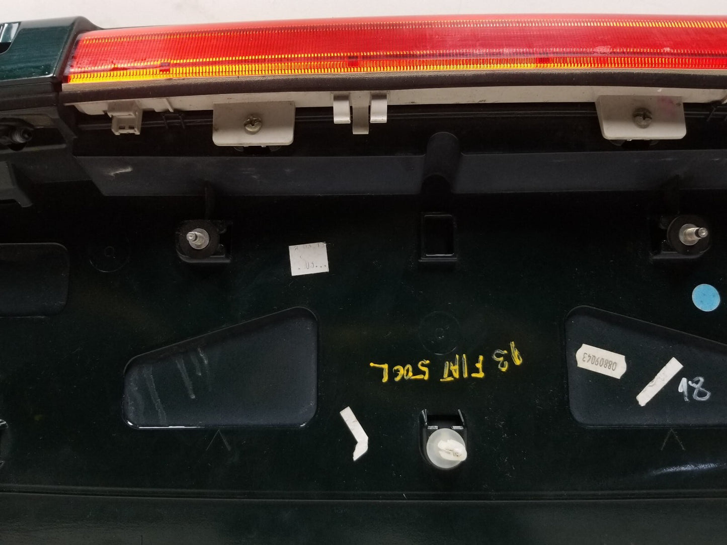 2014 Fiat 500l Rear Spoiler W/ 3rd Third Brake Light  OEM