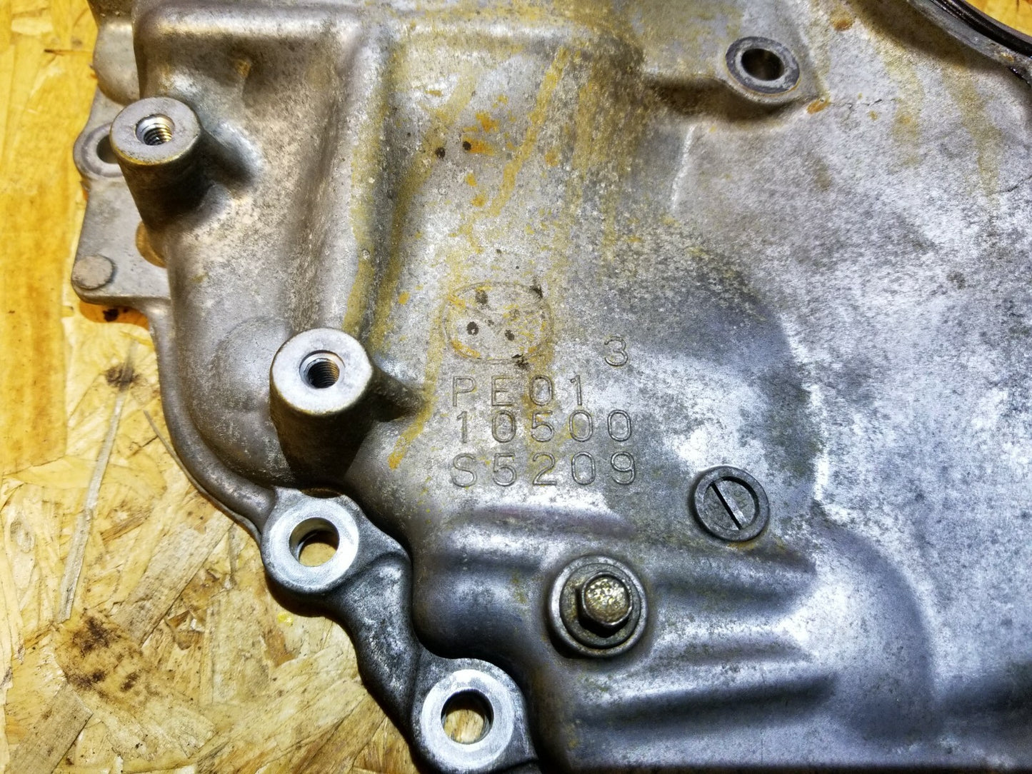 2014 Mazda 3 2.0l Engine Timing Cover OEM