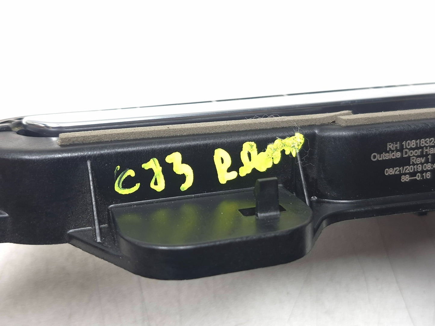 2019 Tesla Model 3 Rear Exterior Door Handle Passenger Side Right OEM
