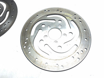 2004 Harley-davidson Sportster Xl883  Brake Rotor Disc Front & Rear Pair OEM