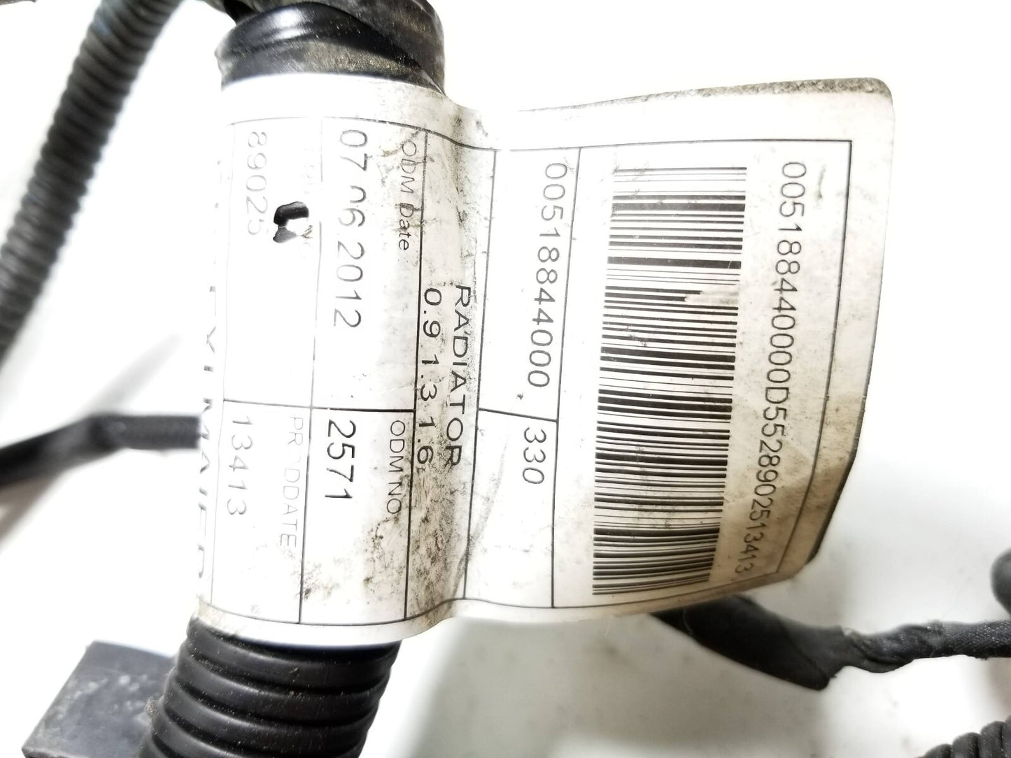 2014 Fiat 500l Main Fuse Box Wire Harness OEM
