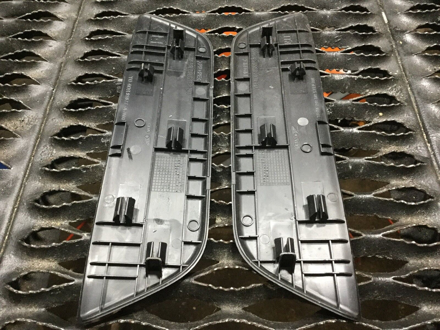 14 15 16 Kia Forte Rear Interior Kick Panel Trim 2pcs OEM
