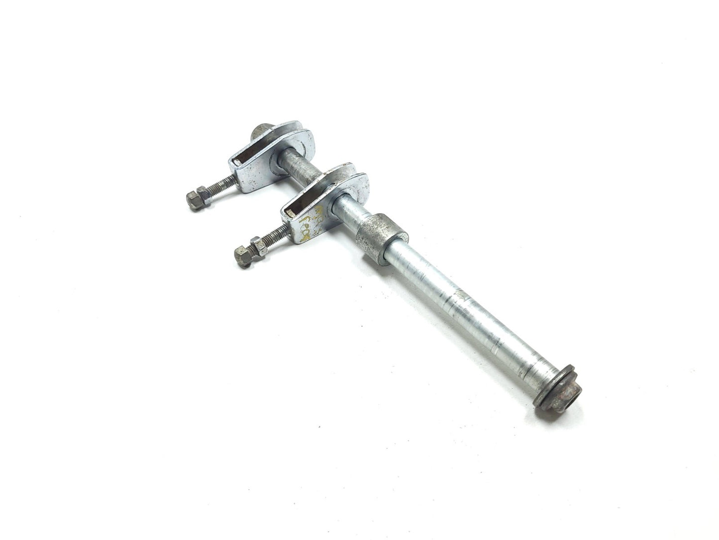 2001 Suzuki Sawage Ls650p Axle Rear Wheel & Belt Adjuster Tensioner 3 Pcs OEM