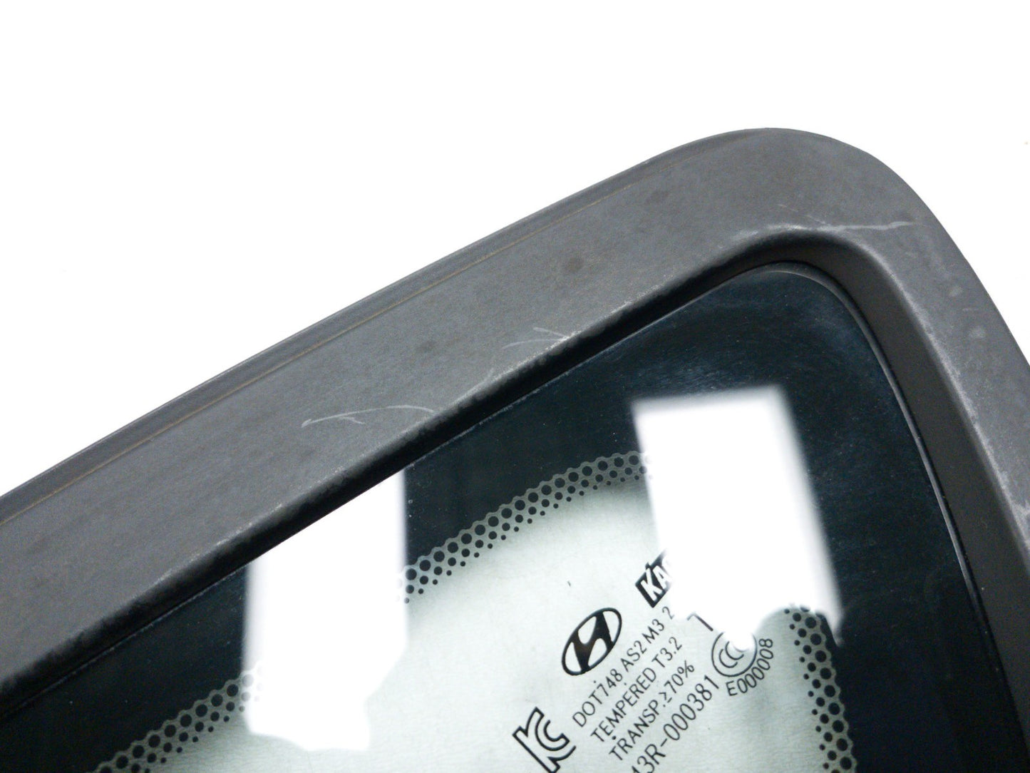 2014 Hyundai Accent Rear Left Quarter Glass OEM 87810-1r210