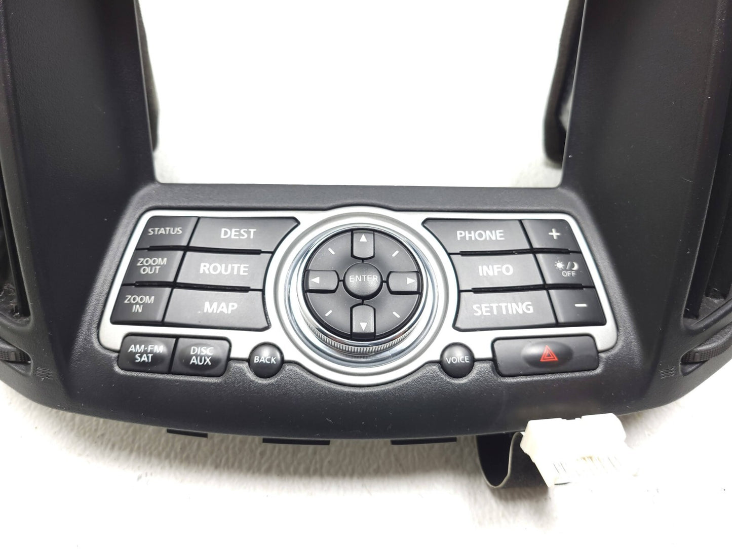 2014 Infiniti Q60 Dash Navigation Screen Trim W/ Navigation Controls OEM